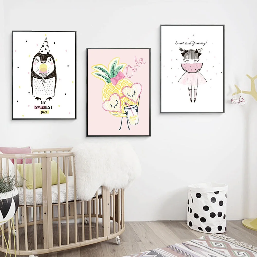 US $1 86 OFF Gambar Kartun Gadis Nanas Dinding Art Lucu Poster Dan Cetakan Minimalis Lukisan Nursery Gambar Anak Kamar Tidur Dekorasi Posters And US $1 86 OFF Gambar Kartun Gadis Nanas Dinding Art Lucu Poster Dan Cetakan Minimalis Lukisan Nursery Gambar Anak Kamar Tidur Dekorasi Posters And