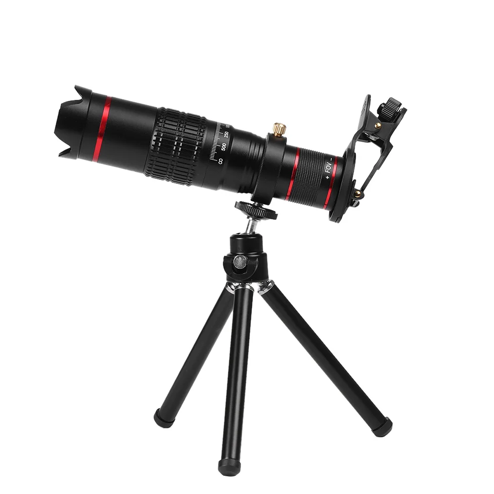 1 Set HD 4K 22x Zoom Mobile Phone Telescope Lens Telephoto ...