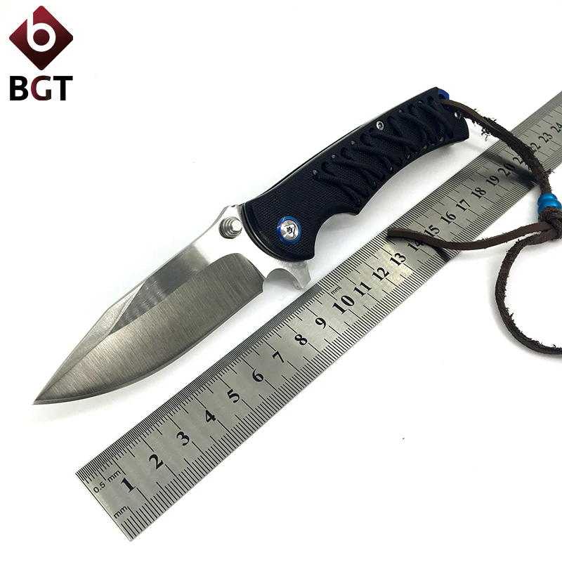 Тактический складной охотничий нож BGT с лезвием 9CR18, спасательный нож для выживания, карманный боевой нож, инструменты для кемпинга и повседневного использования
