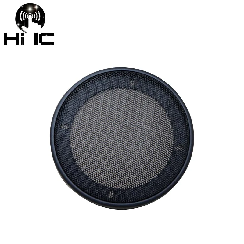 

1 Pair/2pcs 4 Inch Replacement Round Speaker Protective Mesh Metal Net Cover Speaker Grille ABS Plastic Border