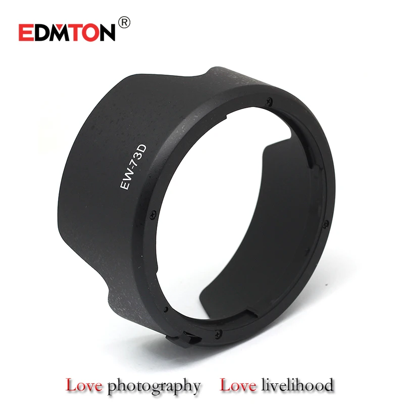 EDMTON EW-73D 67 мм ew 73D EW73D бленда для объектива Реверсивный объектив для камеры аксессуары для Canon 80D 7DII 7D2 77D 760D EF-S 18-135 мм USM