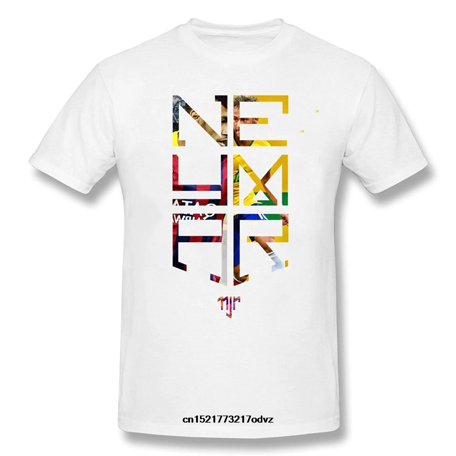 soccer gildan men t shirt neymar logo soccer short sleeves funny t