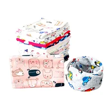 Новинка; кашемировые детские многофункциональные воротники для детей всех возрастов; Зимние теплые плюшевые детские нагрудники-шарфы; украшения для шеи