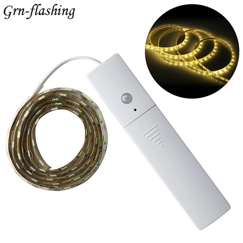 Buy 5V LED Motion Sensor Strip Lights warm white Light