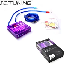 JQTUNING-Universal Mega RAIZIN Volt Stabilizer/With 5 Ground Wires And LED Display XC-BOV002