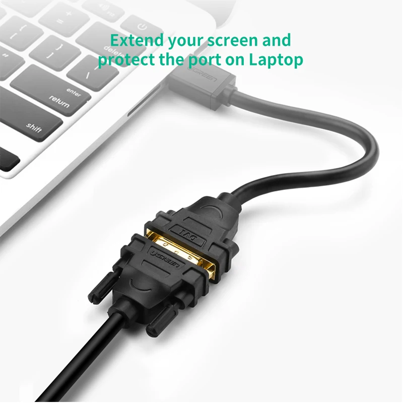 Ugreen hdmi мужской к DVI 24 + 5 женский конвертер mf адаптер поддержки 1080 P для твч