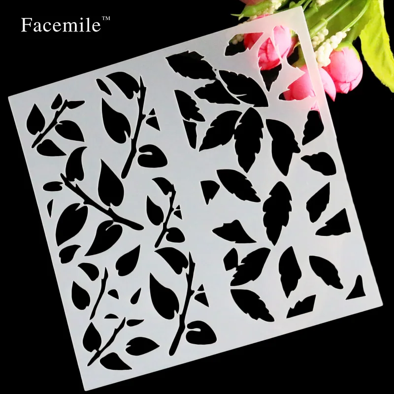 

DIY Scrapbooking Tool Card Album Masking Spray Painted Template Drawing Stencils Laser Cut Templates Flower Cluster Bouquet