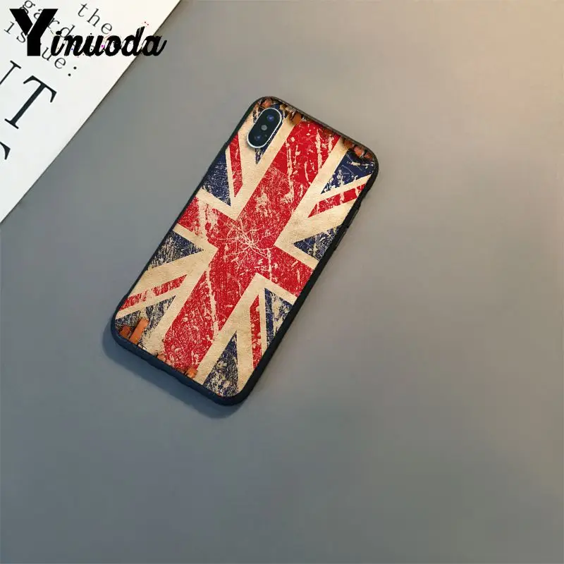 British flag, London