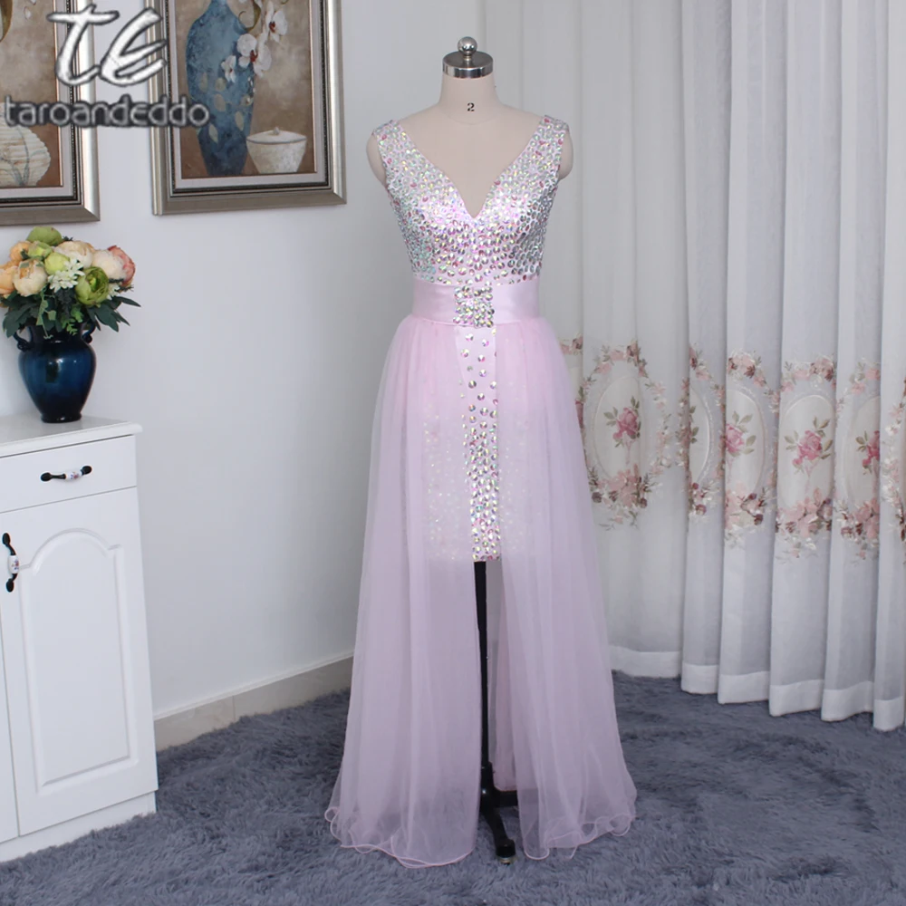 tank top prom dress