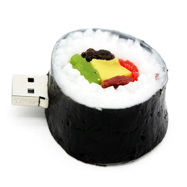 JASTER торговля печенье-сэндвич форма USB флэш-накопитель конфеты Маленькая мини смешная ручка диски 32 ГБ/16 ГБ/64 Гб usb U диск - Цвет: Sushi