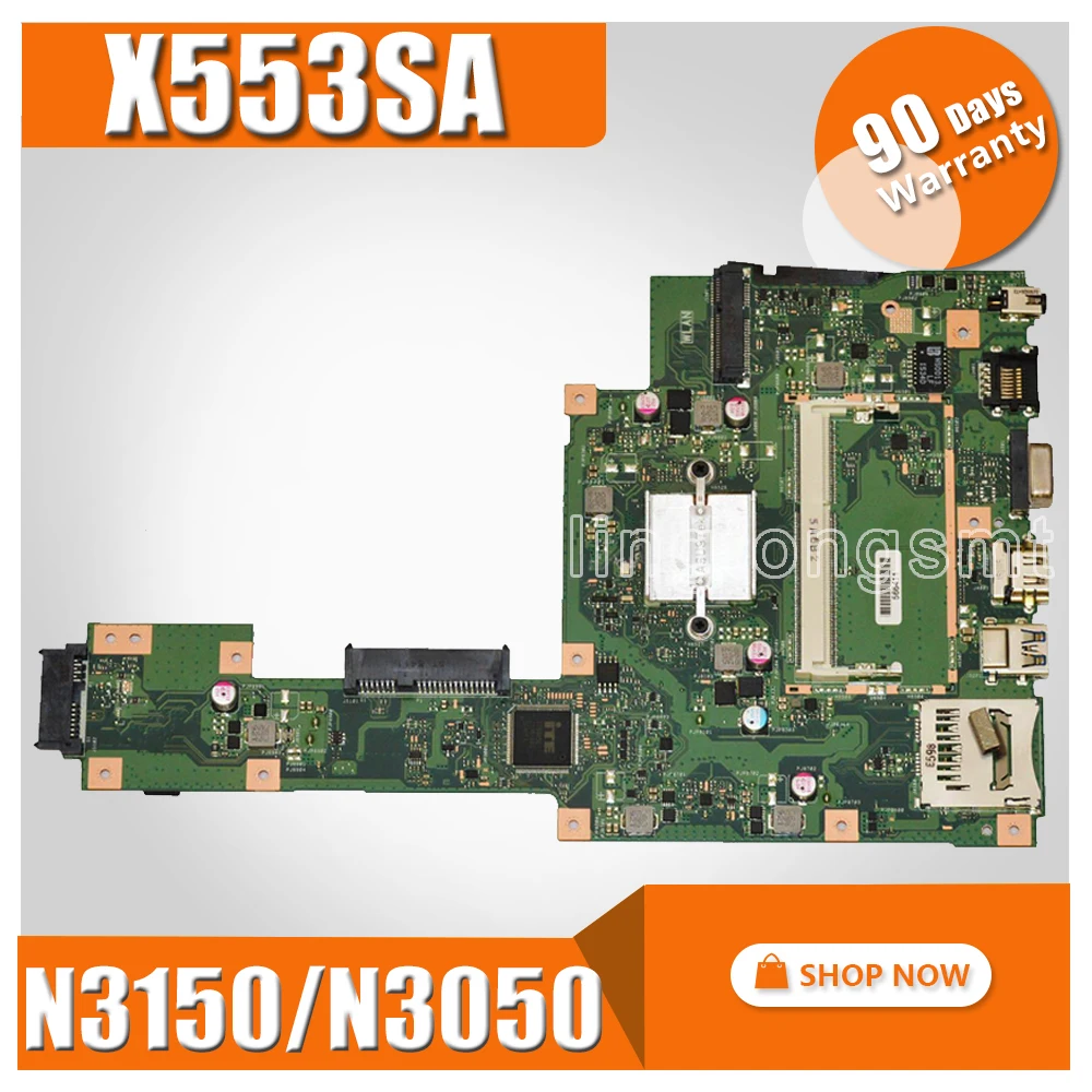 

X553SA Motherboard N3150/N3050 For ASUS A553S F553S F553SA X553S X553SA Laptop motherboard X553SA Mainboard X553SA Motherboard