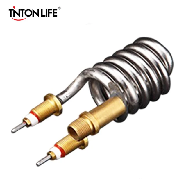 TINTON LIFE Electric Faucet 3000w Heater Element 304 Stainless Steel Water  Heater Element Pipe Instant Hot Water Heater Parts - AliExpress