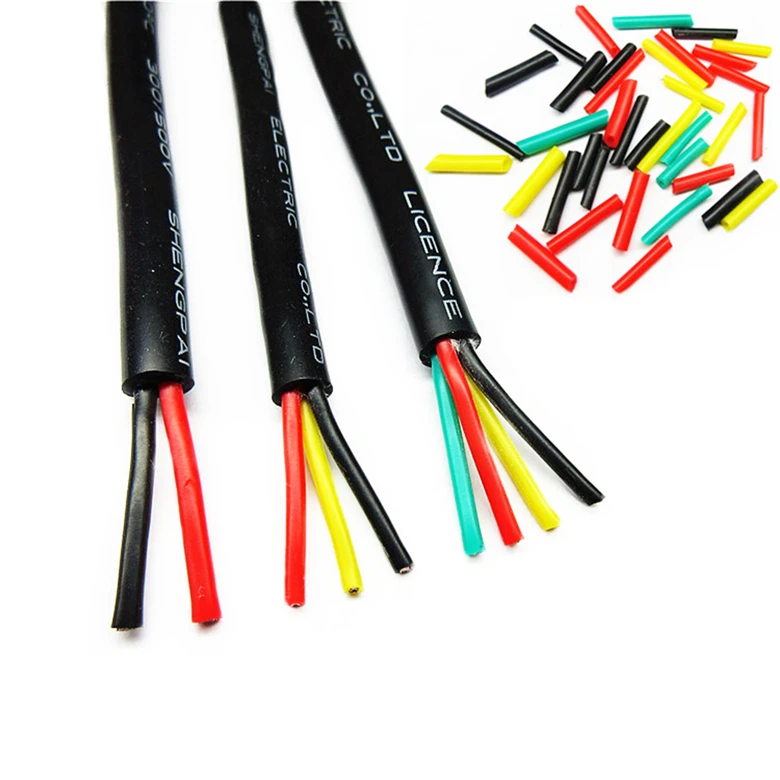 Cabos de Cobre Macio do Silicone do Multi-núcleo do Fio Resistente ao Frio do Cabo da Isolação do Silicone do Núcleo 20awg do Fio Núcleo de 100m Encalhados Flexíveis Dhl de 100m 2 6 fio resistente ao frio do cabo da
