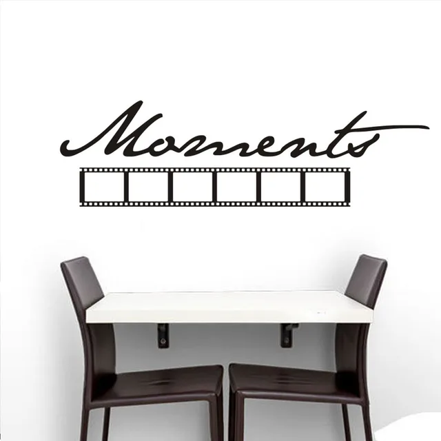 creative wall art film roll photo removable vinyl wall stickers