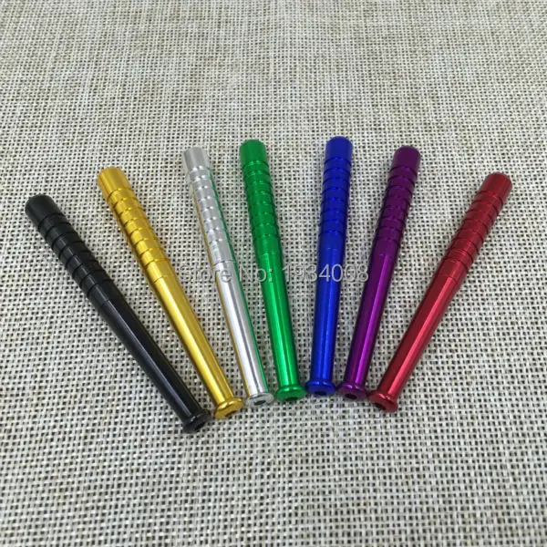 Many colors to choose mini baseball bat style Aluminum weed pipe