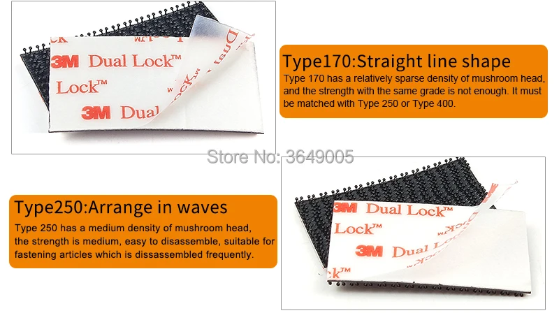 1 дюйм Ширина 3 м двойной замок фиксируемый крепеж SJ3550 черный гриб крепеж клейкая лента Тип 250