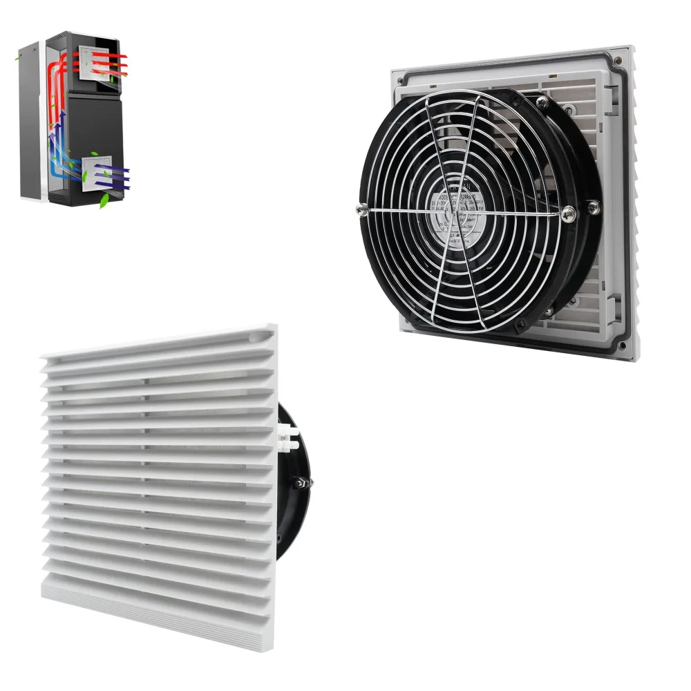 

230V High Speed AC Condenser 17251 dual ball bearing Cooling Fan for 204*204mm Ventilation with metal guard FK9804.230