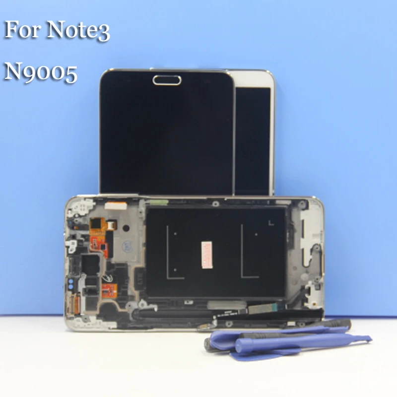 100% протестированный ЖК-экран для Samsung Galaxy Note3 Note 3 N9005 ЖК-дисплей сенсорный экран