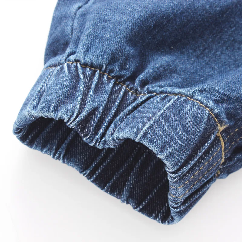 2018 Mens Joggers homme pantalon Denim Jeans Men Drawstring Slim Fit Male Regular Pant Men's Stretch Elastic Casual Straight