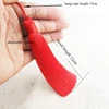 Customizable 12cm Polyester tassels with Hanging ring silk sewing bang tassel trim decorative key tassels for Pendant home Decor ► Photo 3/6