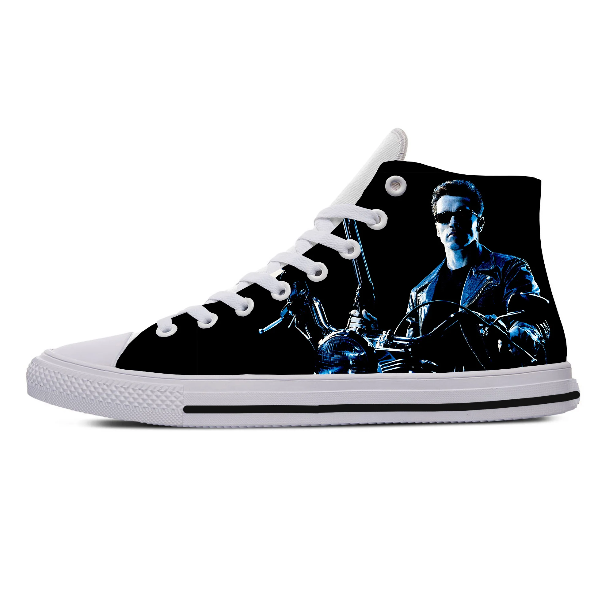

2019 hot fashion 3D Schwarzenegger High Sneakers for men/women high quality 3D printing handiness casual shoes