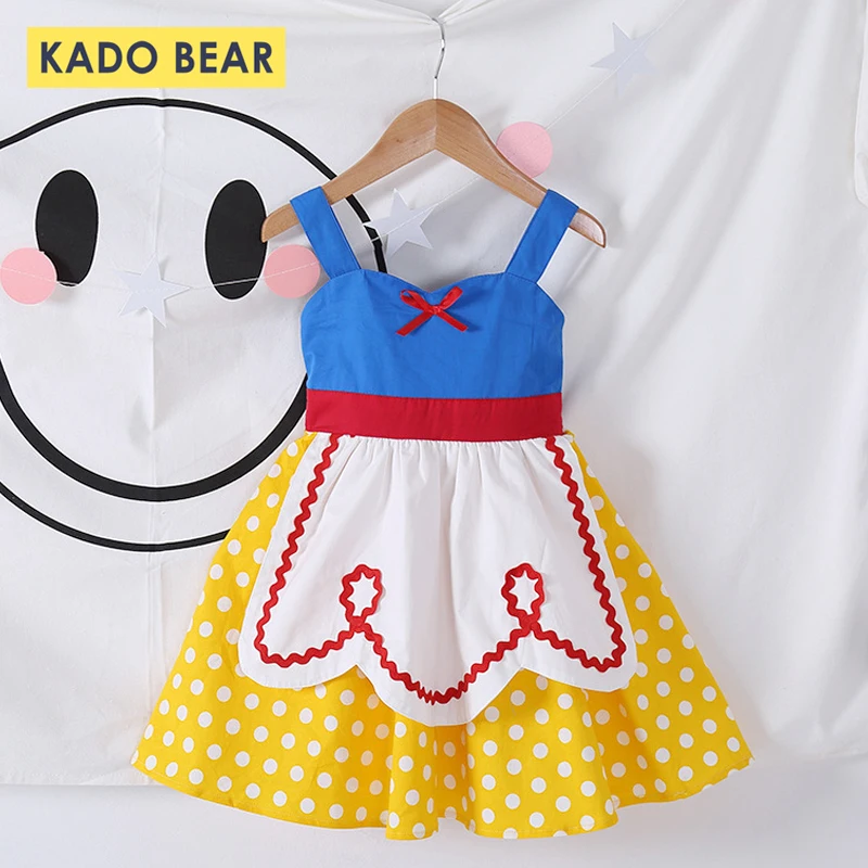 

Girls Snow White Summer Princess Dress Baby Kids Vestido Infantil Wedding Clothes Children Tutu Cute Party Birthday Wear Costume