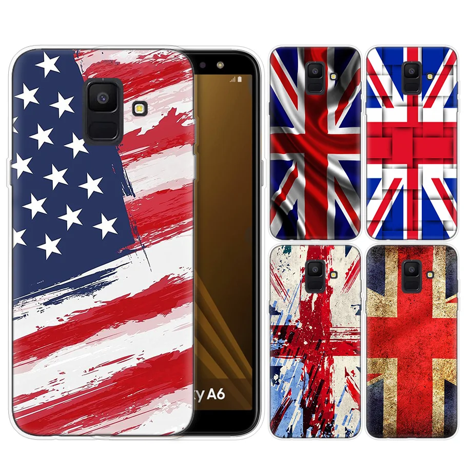 

Flag United Kingdom London Silicone Case for Samsung Galaxy A20e A80 A70 A60 A50 A40 A30 A20 A10 A9 A7 A8 A6 Plus 2018 Note 8 9