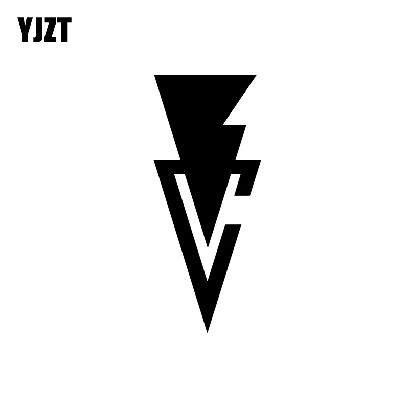 

YJZT 6.4CM*15.5CM Interesting Wrestling Vinyl Graphical Decoration Decal Car Sticker Black/Silver C11-1124