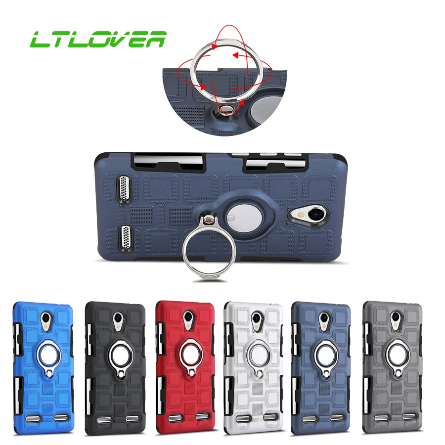 Coque For ZTE Blade L7 Back Cover Finger Ring Car Holder Phone Case For ZTE Blade L7