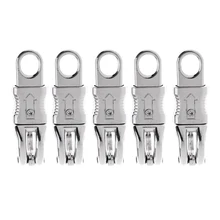 5 шт./компл. Высокое качество 100 мм сплав Конный ансамбль зажим для конного спорта аварийный крюк быстроразъемный зажим свинцовые поводки аварийный крюк