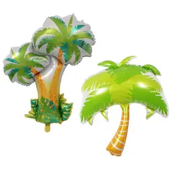 50 шт. 100*86 см большой гигант зеленые пальмы шар гелий для золотой Гавайский пляж День рождения воздушные шары на открытом воздухе свадебный