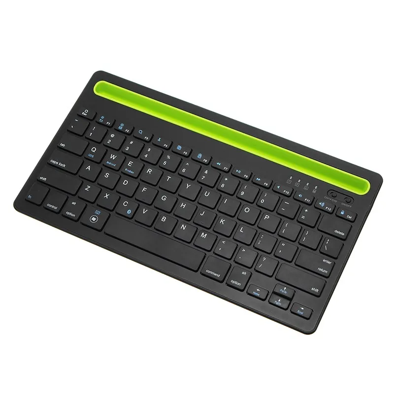 

USB3.0 Bluetooth Wireless Keyboard Ultra Thin Portable Keyboard for Phones Pads New English Bluetooth keyboard with Holder