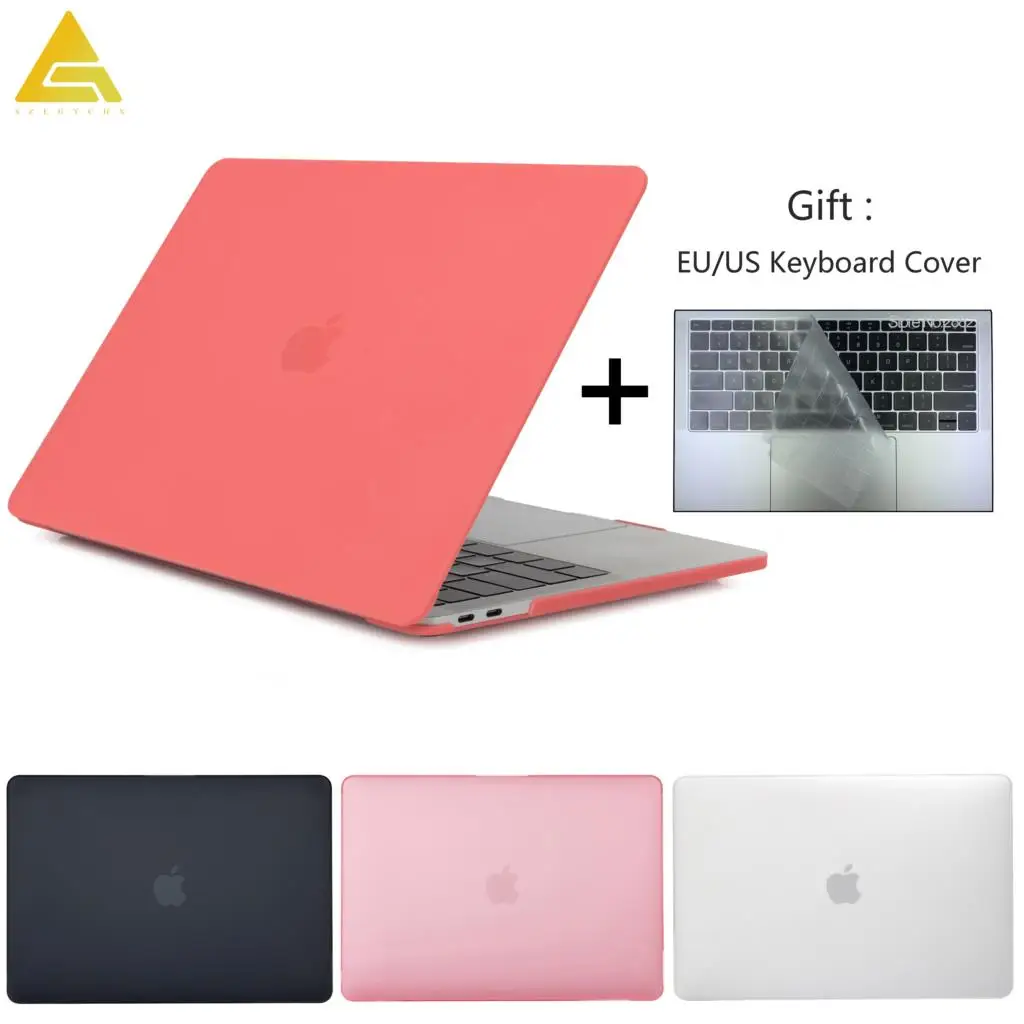 Laptop com Touch id para Macbook Capa para Mac Book Air m2 Case Pro 16 m3 m2 m1 Pro 14 15 13 12 A2681 A2337 A2179 Case de