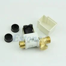 1/" Электрический электромагнитный клапан для воды воздуха N/C нормально закрытый DC 12 В