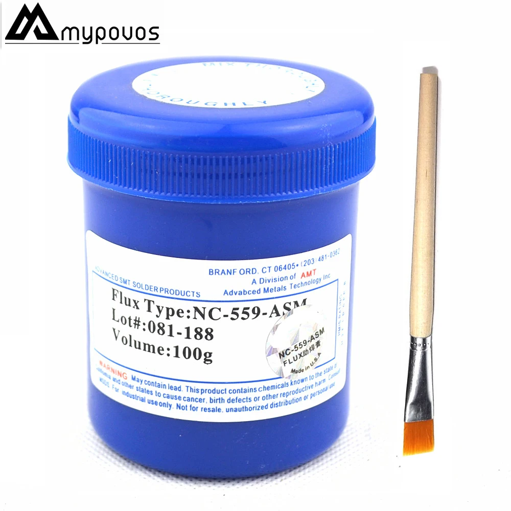 NC 559 ASM 100g Lead Free Solder Flux Paste For SMT BGA Reballing