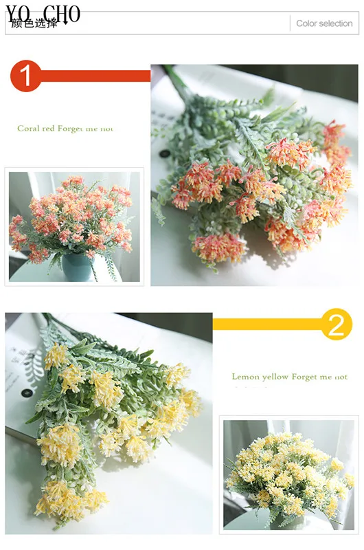Milan thyrsiflorum flores artificiais 8