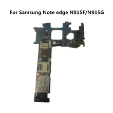 Полная рабочая б/у оригинальная плата для samsung Note edge N915F N915G 32 GB Материнская плата логическая материнская плата