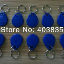 Карта контроля доступа RFID ID бирка 100pcs125Khz RFID Бесконтактный брелок кольцо контроль доступа входа двери