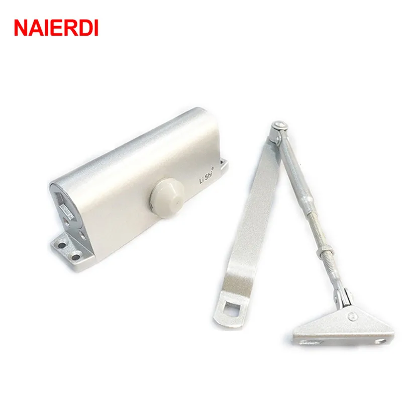 

NAIERDI Household Type Adjustable Door Stop Fire Channel Buffer Type Automatic Door Closers Bearing 45-65KG