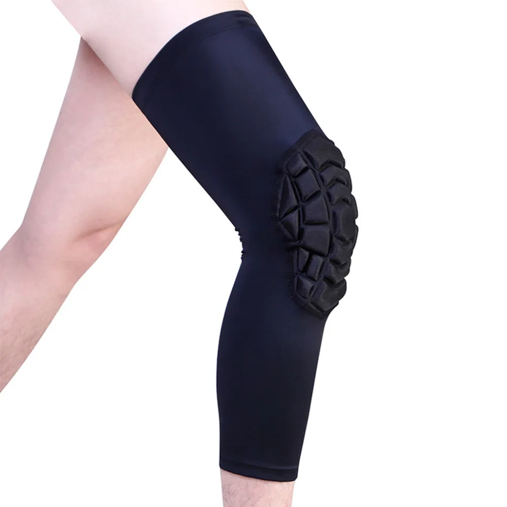 2019 knee protector Outdoor sports kneepad anti-collision men and women general anti-skid basketball long sleeve kneepad 40MA15 (5)