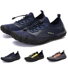 Летняя водонепроницаемая обувь Для мужчин пляжные сандалии восходящий Быстросохнущие кроссовки человек быстросохнущая река-море тапочки дайвинг плавательные носки Tenis Masculino