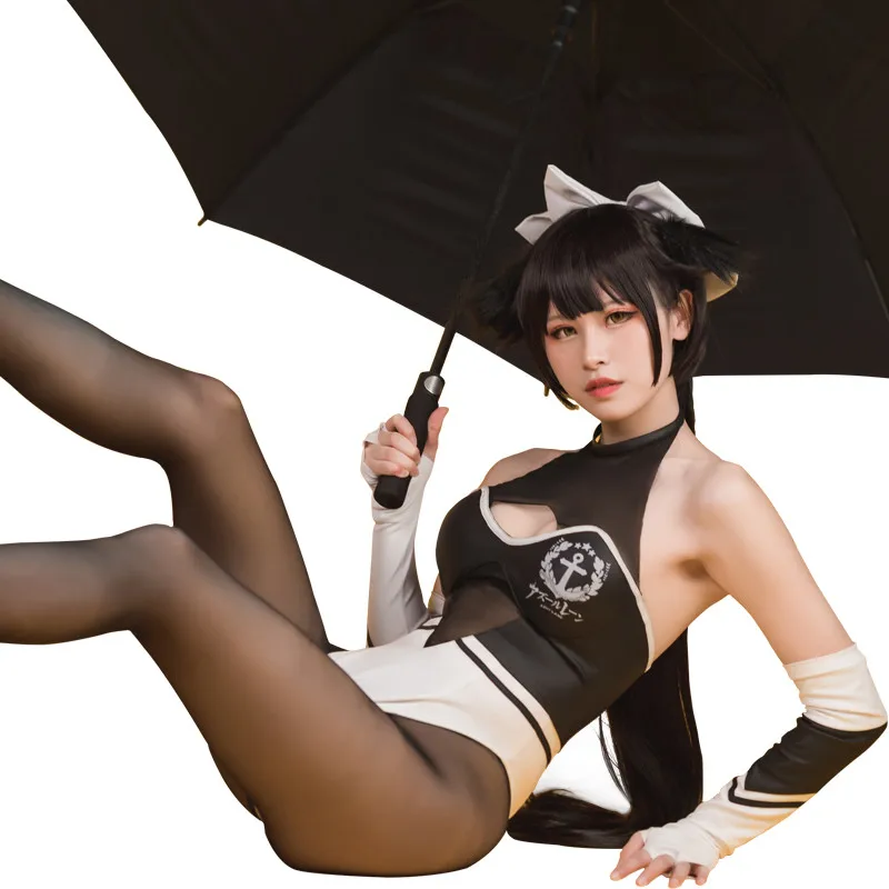 Женский карнавальный костюм Azur Lane IJN Takao для мобильных игр и гонок сексуальная
