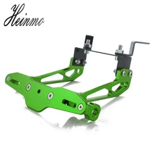 Мотоцикл с регулируемым углом наклона регистрации номерной знак рамка держатель кронштейн для Kawasaki Z800 Z750 Z1000 ниндзя 250 300