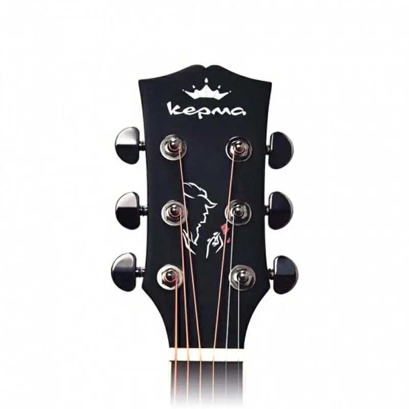 Kepma Telecaster Eletric Гитары Picea Asperata Топ Sapele сзади и по бокам акустической РА 41 дюймов