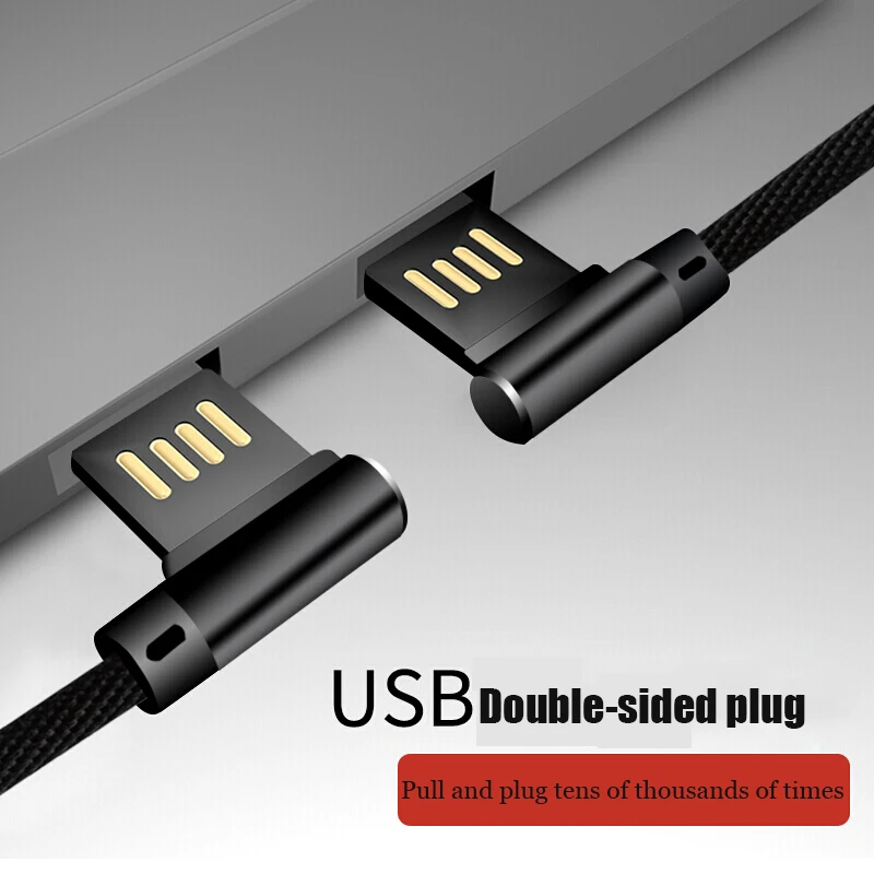 Suntaiho Double-sided Plug USB Cable for iPhone XR XS Max Fast Charging for iPhone lightning cable 7 8 plus 5 SE 6 cord data USB Suntaiho Double-sided Plug USB Cable for iPhone XR XS Max Fast Charging for iPhone lightning cable 7 8 plus 5 SE 6 cord data USB