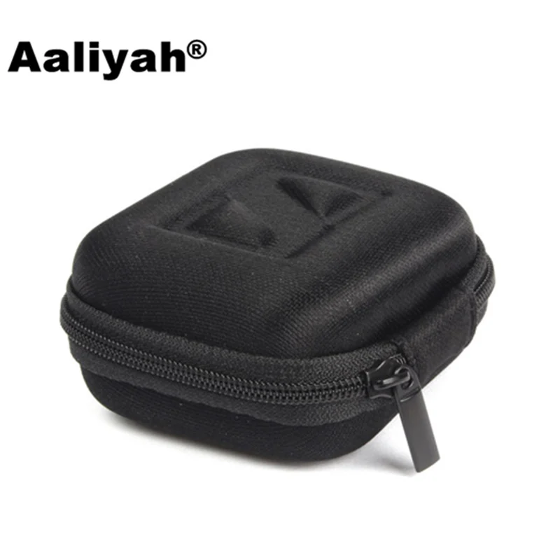 

Aaliyah mobile phone headset set mini zipper storage hard shell bag for IOS Android headset set SD card headset