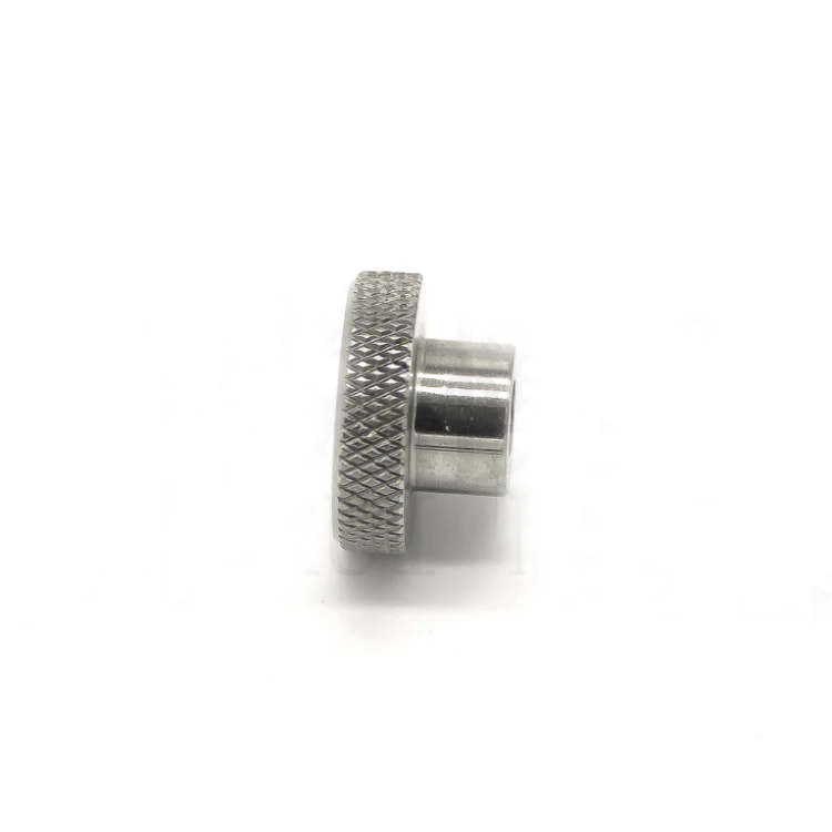 M4 M5 M6 M8 Flat head Stainless Steel Hand Twist Nuts High Step knurled Tighten Adjustment