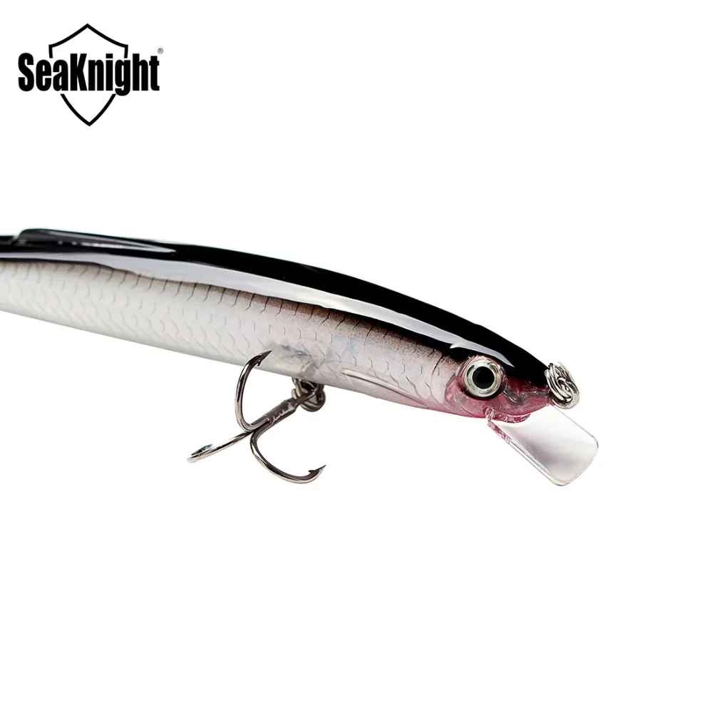 SeaKnight SK005 Fishing Lure 110mm 13g Minnow Floating 0.3-0.9M Artificial Bait Quality Hooks Hard Wobblers | Спорт и развлечения