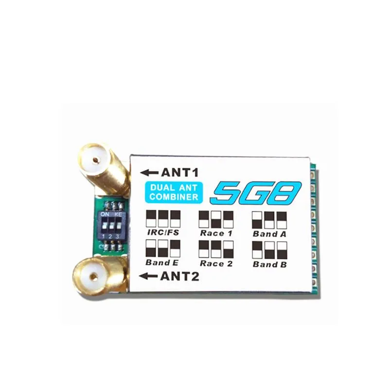 

Turbowing 5.8G 48CH Diversity NTSC/PAL VRX FPV Receiver for Fatshark Goggles RC Models Multicopter VS Realacc RX5808 PRO PLUS