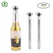 Нержавеющая сталь пивной охлаждающий стержень с Pourer охладитель для пивных напитков палочка охладитель для пивных напитков замороженная палочка охладитель льда барные инструменты